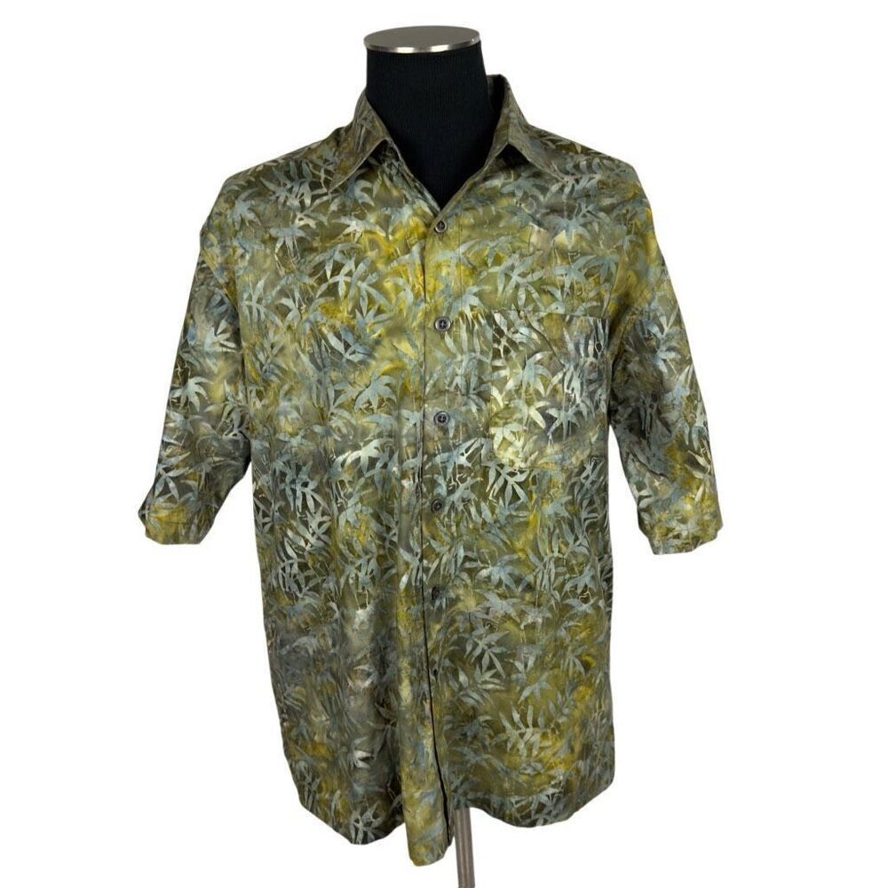 Johari West Novelty 100%‎ Cotton Hawaiian Shirt - Men’s XL